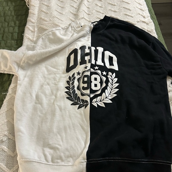Garage Black and White Ohio Sweatshirt - Picture 1 of 1